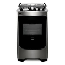Fogão Consul Cf04nar 4 Bocas Acendimento Aut Inox - [PIX]