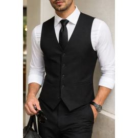 Colete Social Masculino Com Regulagem