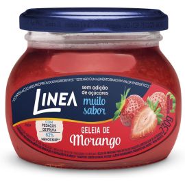 Linea Geleia de Morango 230g (Sem Adição de Açúcar)