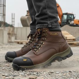 Bota Caterpillar Em Couro Legitimo - [PIX]