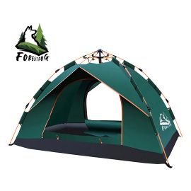 Barraca Camping Automática 2-3 Pessoas Acampamento Barraca para Acampar, 210 160 100cm Tecido Oxford