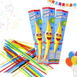 Kit 30 Jogo Pega Vareta Festa Presente Festa Infantil