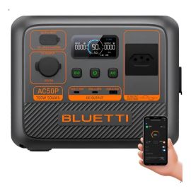 Estação de Energia Ac50p Bluetti Portátil 504wh 700w Potente