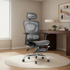 Cadeira de Escritório Ergonômica Mônaco Bt07 Luvinco Malha