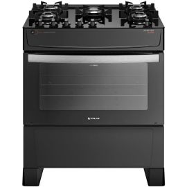 Fogão 5 Bocas Atlas Atenas com Mesa de Vidro e Acendimento Automático, a Gás - Bivolt