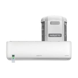Ar Condicionado 9000 Btus Split Hi Wall Inverter Agratto Quente e Frio Zen Top 220v - [PIX]