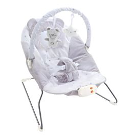 Cadeira Descanso Bebê Musical Polar Skyline Cinza Maxi Baby