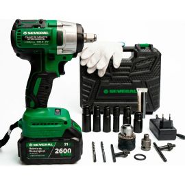 Chave de Impacto Parafusadeira Furadeira Several Importados Verde