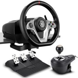 Kalkan Kit Simulador de Corrida G500 ProRacing Volante Pedais e Câmbio USB