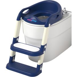 Assento Redutor Infantil EASYPOOP Kids Desfralde Bebê para Vaso Sanitário Troninho com Escada