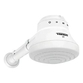 Chuveiro Elétrico Faminho 4T Branco 5400W C/Cano 33 cm