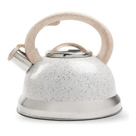 Chaleira com Apito Brinox 2,7L Indução Roma Chaleira Inox Cores Vanilla Granito - [PIX]