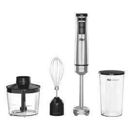 Mixer 3 Em 1 WAP WM1 Processador Portátil Inox com Batedor de Claras - [PIX]