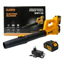 Soprador Profissional À Bateria 60000rpm 88v Dewen Amarelo 127/220v - [PIX]