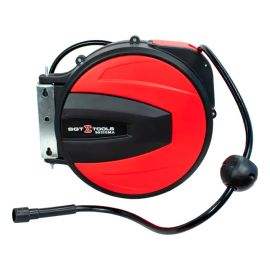 Sgt-9002 Carretel Retrátil Automático para Água e Ar 10mts Vermelho