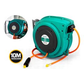 Carretel Retrátil com Mangueira 1/4 pol 10m St98001sc Sata