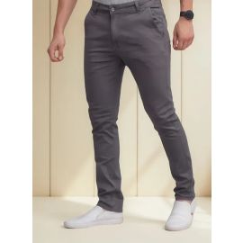 Calça Masculina Sarja Skinny Esporte Fino com Bolsos Estilo - [PIX]