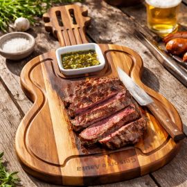 Tabua Carne Churrasco Viola + Louças + Nome - Cód 169 Tab Branco - [PIX]
