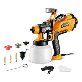 Pistola de Pintura HVLP Deko 600W LED 1,2L 3 Bicos - [PIX]