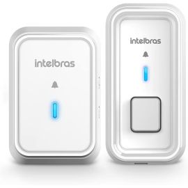 Campainha Sem Fio sem Bateria CIB 101S Branca Intelbras