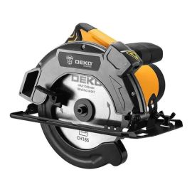 Serra Circular Deko 1600W 185mm Laser Cortes Precisos Madeira