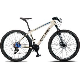Bicicleta Aro 29 Sutton 24V index Freio Disco Alumínio Suspensão Aero MTB - [PIX]