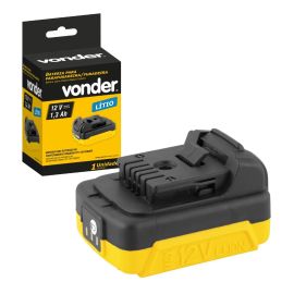 Bateria para Parafusade 12v Íons Lítio para Pfv120 Vonder - [PIX]