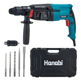 Martelete Perfurador Rompedor Professional 26mm 1300w Sds Cor Azul-petróleo Frequência 60