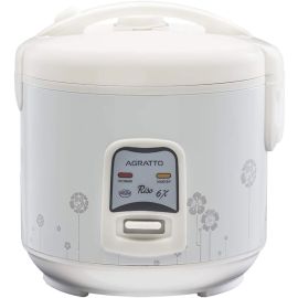 PANELA ELETRICA DE ARROZ RISO PA6X 127V AGRATTO, Agratto, 5518, Branco