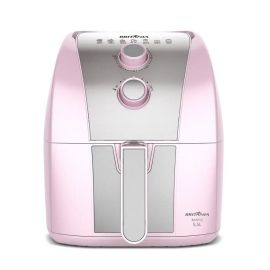 Air Fryer Rosa Britânia 5,5L Sem Óleo 1500W BAFE53 110V - [PIX]