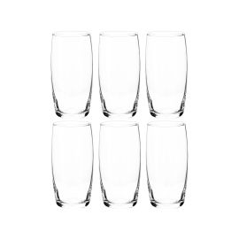 Jogo de Copos de Vidro 300ml 6 Peças Nadir - Oca Long Drink