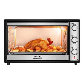 Forno Elétrico Mondial 60l Frn-60-bi 1800w Preto/inox 110v Preto