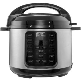 BLACK +DECKER Panela de Pressão Elétrica 5L, 11 Funções Pré-Programadas, PP900G, 220V