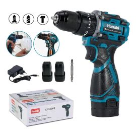 Parafusadeira Furadeira de Impacto 2.0ah 16.8v 2 Bateria