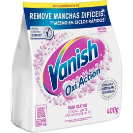 Tira Manchas em Pó Vanish Oxi Action Crystal White Refil 400g - [RECORRÊNCIA]