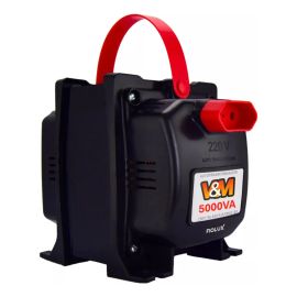 Transformador 5000va de 110 para 220 e 220v para 110v Bivolt 12000 Btus