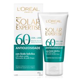 Protetor Solar Facial Antioleosidade FPS60 Solar Expertise L'Oreal Paris 40g