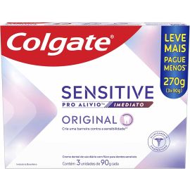 Colgate Sensitive Pro Alívio Imediato Creme Dental, 3x90g - [RECORRÊNCIA]