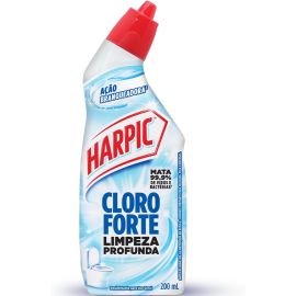 Harpic Cloro Forte, Desinfetante e Desodorizador Sanitário, 200ml - [RECORRÊNCIA]