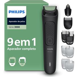 Philips Aparador e Barbeador Elétrico Série 3000 All-in-One 9 em 1