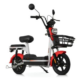 Bicicleta Elétrica Smart Mt-5 Motor 500w Bateria 48v 12ah cor vermelho