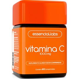 VITAMINA C 1000mg - Fórmula Concentrada e 100% PURA - 60 Doses