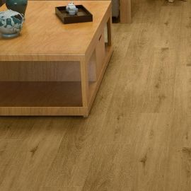 Piso Vinílico Autocolante Régua 15,24 cm 2,5 M2 Madeira Marrom-claro 1508 Marrom Claro