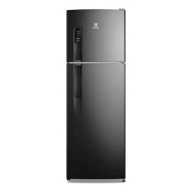 Geladeira Electrolux Frost Free 380L AutoSense Inverter Black Inox Look (IF41B) 127v