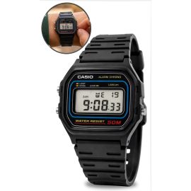 Relógio Casio Masculino Digital Preto de Resina W-59-1VQ - [PIX]
