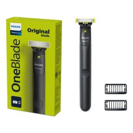 Máquina de barbear Philips OneBlade QP1424/10 preta - [PIX]