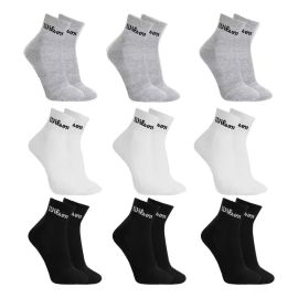 Kit 9 Pares Meias Wilson Cano Médio Masculino Adulto