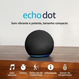 Echo Dot (Geração mais recente) | Smart speaker com Alexa - [PIX]