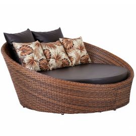 Chaise Sofá Livia para Varanda Jardim Piscina Trama Original