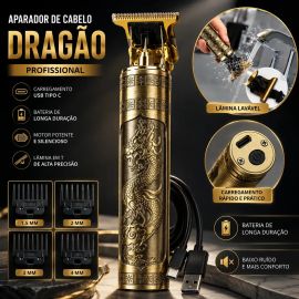 Máquina de Cortar Marca Kamufla Cabelo Sem Fio